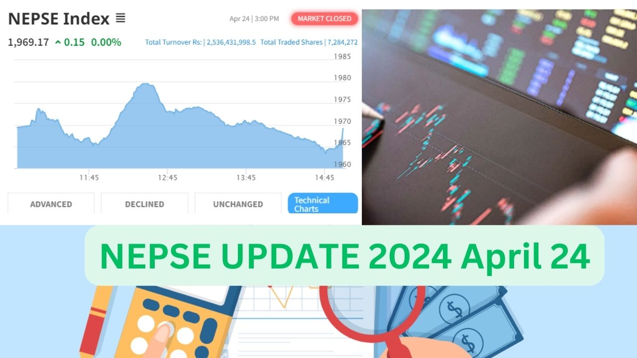 Nepse Market Summary April 24 2024