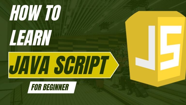 How To Learn Java Script  Easily